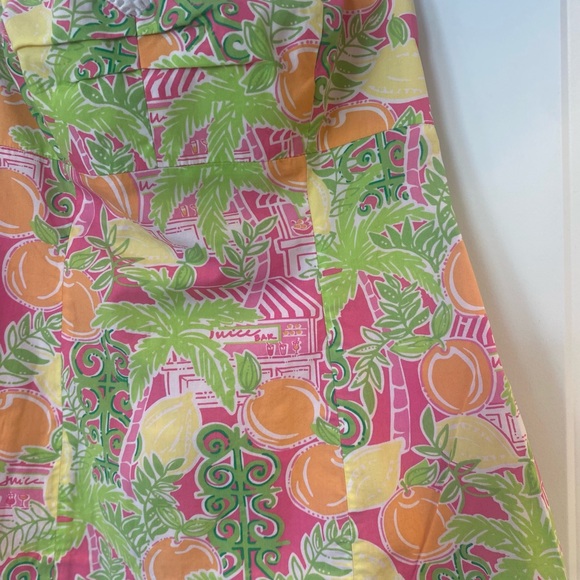 *Vintage* Lilly Pulitzer | Juice Bar Print Halter Top - Picture 4 of 15